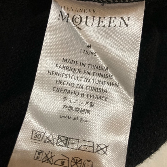 Rare Alexander McQueen Black Long sleeve top - Picture 2 of 5
